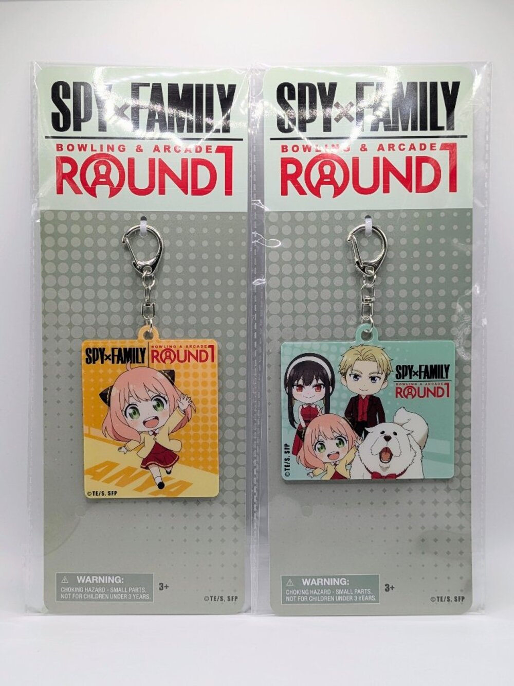 Round 1 Spy x Family Phase 2 Keychains (Set of 2)